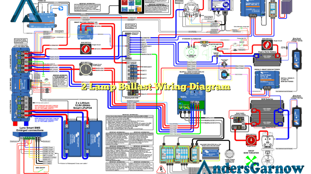 2 Lamp Ballast Wiring Diagram