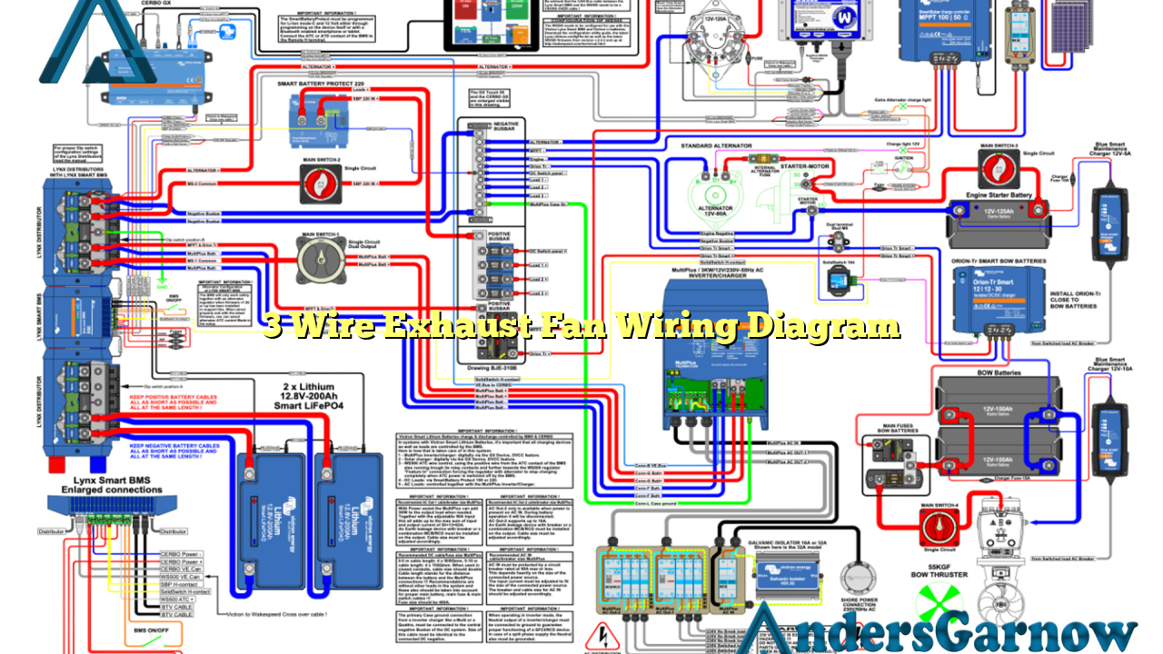 3 Wire Exhaust Fan Wiring Diagram